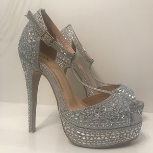 Sparkly heels